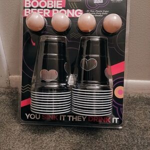 Hott Products Unlimited - Boobie Beer Pong Set - Fun For Playful Games
